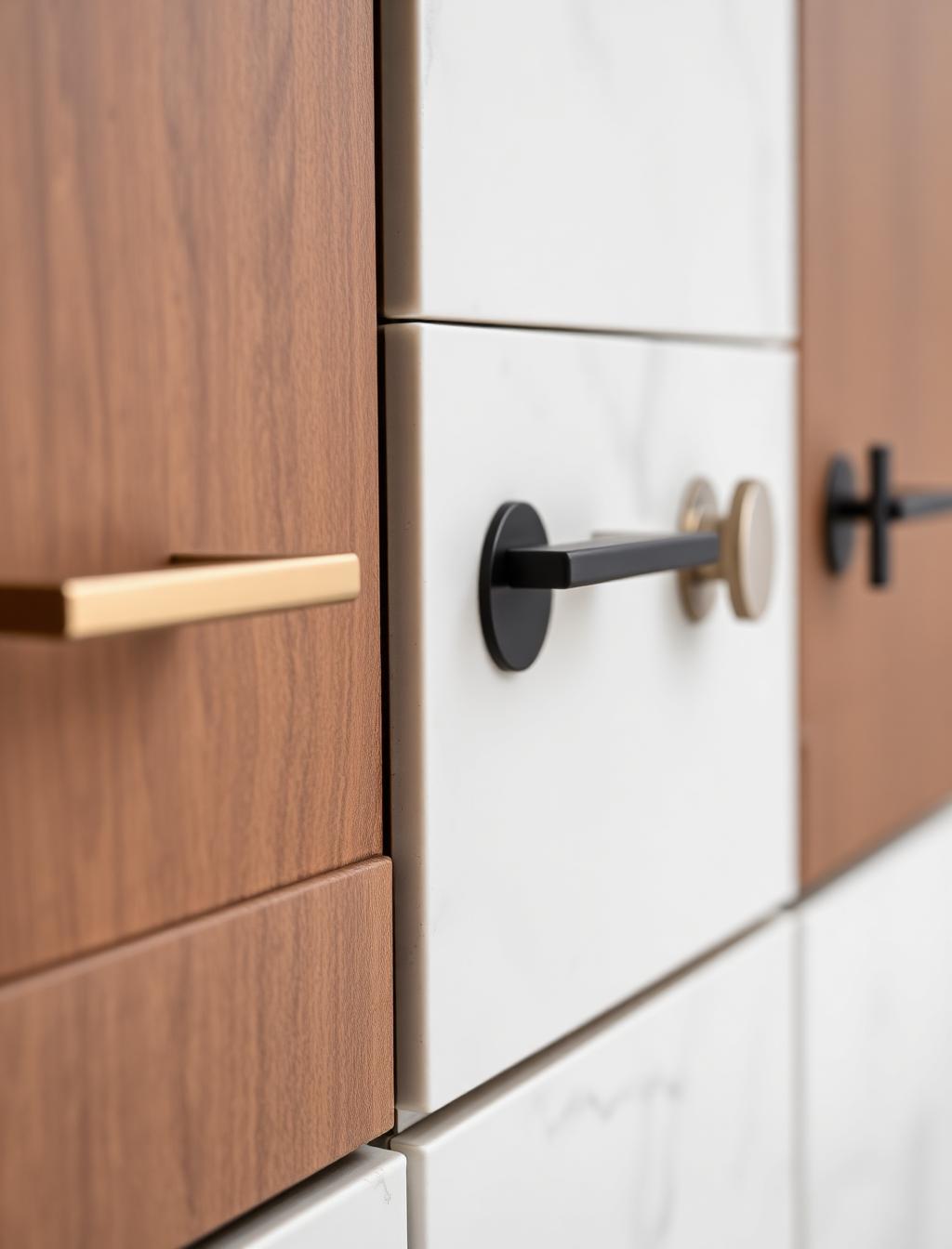 Handle finishes
